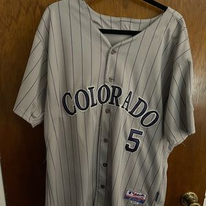 Colorado Rockies Carlos Gonzales Jersey